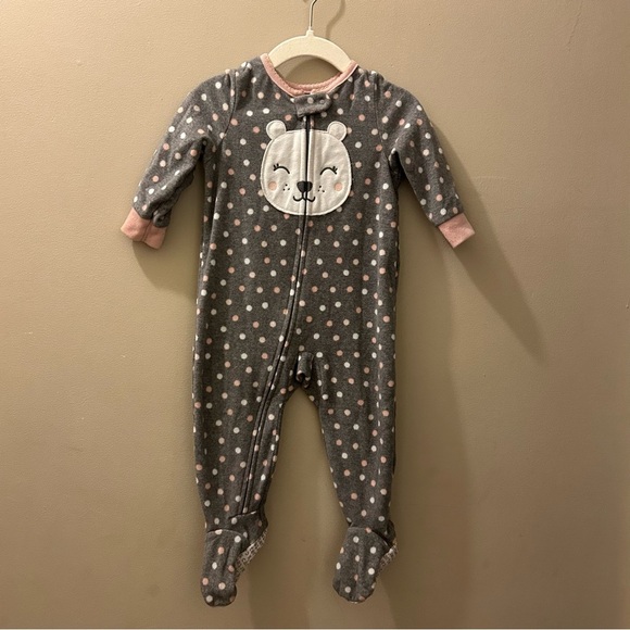 Carter's Other - Carter’s Little Girls’ Fleece Footed Pajamas